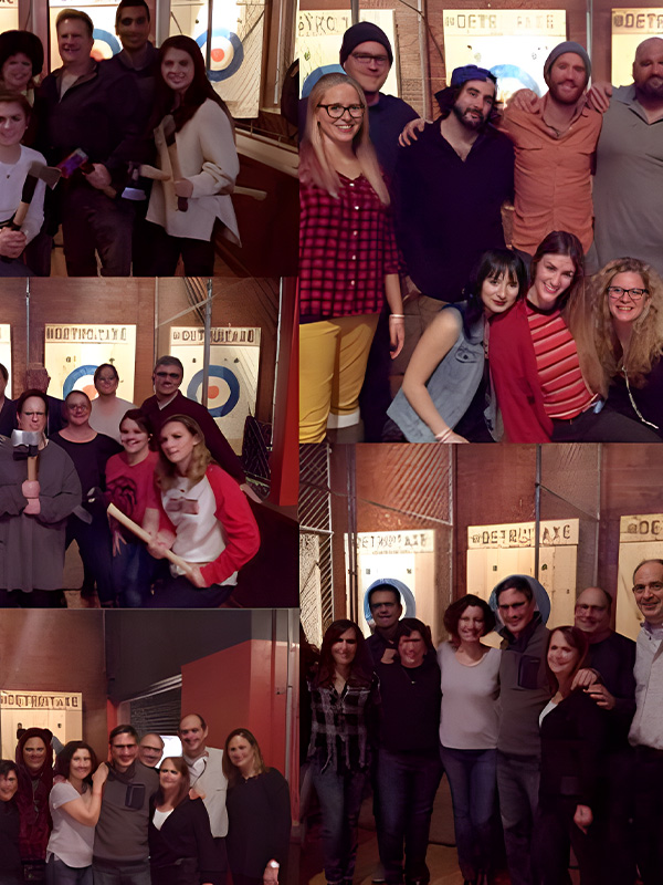 Axe Throwing for corporate events