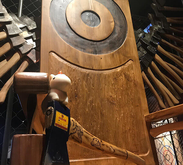 Axe throwing