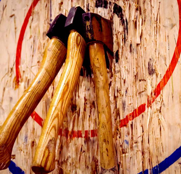 PPC Landing Page - Detroit Axe - three_axes_bullseye